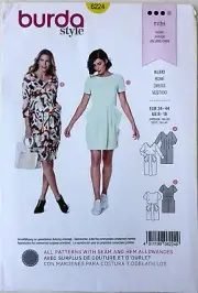 Burda Style 6224 Misses Dress Top Kleid Vestido Sewing Pattern Sz 8-18
