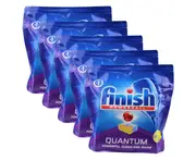 225pc Finish Powerball Quantum Dishwashing Machine Tablets Lemon Sparkle