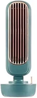 COOKX New Mini Portable Air Conditioner Multi-Function Humidifier Purifier USB Desktop Air Cooler Fan with Water Tank Home (Color : E)