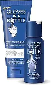 Gloves In A Bottle Shielding Lotion - Great for Dry Itchy Skin! Grease-less and Fragrance Free! 100ml/3.4 oz
