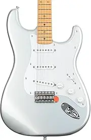 [Fender] H.E.R. Stratocaster Electric Guitar, with 2-Year Warranty, Chrome Glow, Maple Fingerboard