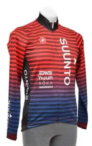 Castelli Suunto Pro Team Thermal Long Sleeve Jersey Adult MED LRG Road Triathlon