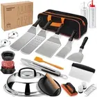 27pcs Blackstone Griddle Accessories Kit, Grill Tools with Enlarged Spatula