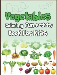 在飛比找博客來優惠-Vegetables Coloring Fun Activi