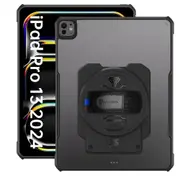 Armor-X ( DAN Series ) Ultra Slim 4 Corner Anti-Impact With X-DOCK Modular Eco-System & Shoulder Strap for iPad Pro 13" ( M4 ) Supports Apple Pencil Pro [DAN-iPad-PR10-SX]