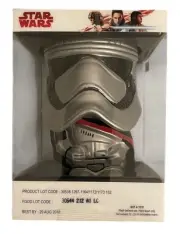 Star Wars Captain Phasma Trooper Footed Mug Goblet Cup New 6" Ceramic Disney