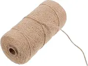 GETAJGHSD 1 Roll Natural Jute Twine Rope Thick for Crafting Present Wrapping Packing Gardening and Macrame Decor Smooth Durable Rustic Charm for Versatile Use