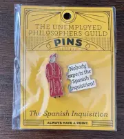 The Unemployed Philosophers Guild Pins The Spanish Inquisition Pin Set