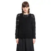 [COMME DES GARCONS BLACK] COMME DES GARCONS BLACK MAN BLACK KNITWEAR Black