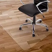 Wooden Floor Chair Mat, Clear Floor Protector, 60 * 120CM Anti Slip Chair Mat for Office Home PVC Hard Floor Protector 1.5mm Thick Transparent Hardwood Floors Mat(60 * 160CM)