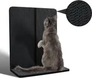 Cat Scratcher - 63cm L-Shaped Wall Mounted Scratching Board for Indoor Cats