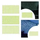 Glow in The Dark Sticker Removable Bedroom Ceiling Decoration Murals Decals