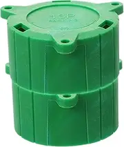 iplusmile 2pcs 13 Plug Protective Cap Trailer Towing 13 Pin Socket Plug Cap Hitch Holder Protector Key 13p Caps Enclose Covers Truck Accessories Pin Cover Plastic Green