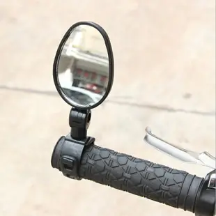 單車後照鏡 橢圓腳踏車後照鏡 免螺絲反光鏡後視鏡 自行車配件單車用品 贈品禮品