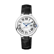 New Cartier Ballon Bleu Stainless Steel Automatic 33 mm Silver Watch WSBB0030