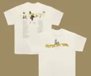 Ole 60 Band Outta My Way Tour 2025 White Unisex T-Shirt Full Size UB397