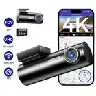 AZDOME 4K+1080P Dash Cam 5GWiFi GPS Voice Control Front Rear Camera Free 64GB TF