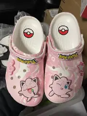 NEW IN BOX POKEMON JIGGLYPUFF CROCS SIZE MENS 7 WOMENS 9