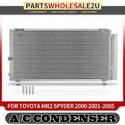 1pc A/C Condenser with Receiver Drier for Toyota MR2 Spyder 2000-2005 L4 1.8L (for: Toyota)