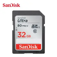 在飛比找蝦皮購物優惠-SANDISK 閃迪 SD 卡 Ultra 80MB/s C