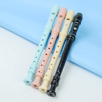 8-Hole Soprano Recorder Instrument High Pitched C-Tone Flute Soprano SQQO