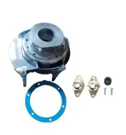Fits For Lambretta GP-LI-SX-TV Alloy Sil Polished Magneto Housing s.S Flange Kit