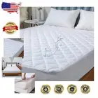 Luxurious King Size Waterproof Quilted Mattress Protector Pad - Soft & Noiseless