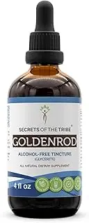 Goldenrod Tincture Alcohol-Free Liquid Extract, Goldenrod (Solidago spp.) Dried Herb (4 FL OZ)