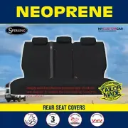 For Toyota Landcruiser VDJ76 VDJL76 2007-On Custom Neoprene REAR Seat Covers