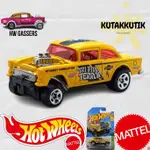 HOT WHEELS 55 CHEVY BEL AIR GASSER 黃色三件裝 E 2023 HW GASSERS