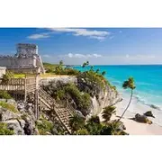 Save 60.00%! 4x1 Tulum Coba Cenote and Playa del Carmen Open Bar in Bus