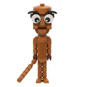 Brainrot AI Tung Tung Tung Sahur Building Blocks Tralalero Tralala Action Toy Figures A