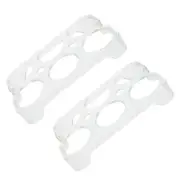 2 Pcs Egg Rack Transport Packaging Box Container for Refrigerator
