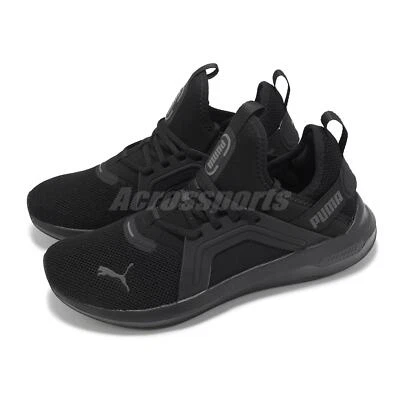 Puma Softride Enzo 5 Black Men Unisex Road Running Jogging Shoes 311098-01