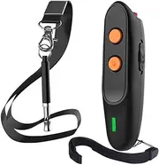 Ultrasonic Dog Bark Deterrent - Rechargeable Bark Control Device - Dog Barking Deterrent Devices - Dog Behavior Training Tool Control Devices of 16.4 Ft Effective Control Range with Dog Whistles
