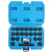 Spline Wheel Lock Lug Nuts Key Socket Automotive Wheel Anti-Theft Screws Remo...