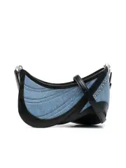 Mugler Pre Spiral Curve Denim Bag