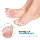 5 Pairs Silicone Gel Bunion Corrector Toe Separator Spreader Pain Relief Aids AU