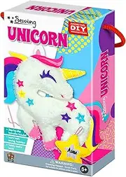 C.S.KIDS SA12 Personalised Sewing Kit - Unicorn (with Accessory)