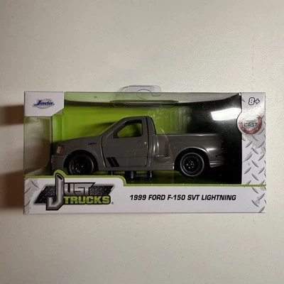 2024 Jada Just Trucks 1999 Ford F-150 SVT Lightning Gray 1:32 Diecast