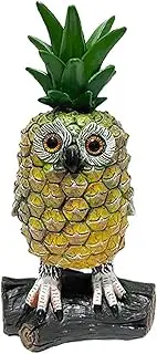 Yellow Pineapple Outdoor Statue Resin Garden Statue for Outside Decor 8.5x6x17cm 1500g Garden Sculptures & Statues for Outdoor Decoration