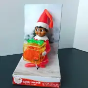 Elf On The Shelf Candy Holder Ornament Christmas Figure 6" x 3" Gift Box NWT