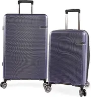 [Brookstone Luggage] Nelson 2pc Hardside Spinner Luggage Set