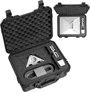 Starlink Mini Case, IP67 Waterproof Starlink Mini Carrying Case for Travel, Portable Protective Hard Case with Molded Foam for Starlink Mini and Accessories, Black