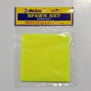 Atlas-Mike's Spawn Net 4" x 4" Squares Chartreuse 50 sqs/Pk 55067