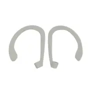 8Pcs Earphone Hook Suitable For Airpods Headset Anti-Lost Silicone Earphone Ear Hooks Gray