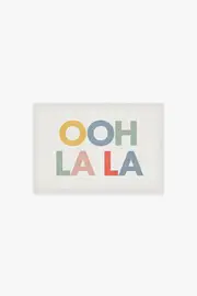 Bath Mat | Multicolour Bath Mat Ooh La La Multicolor Bath Mat | Ruggable