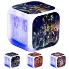 Digital Alarm Clock LED Display Temperature Date Home Bedside Clock Night LightФ