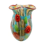Dale Tiffany Light Plazio Hand Blown Art Glass Vase - AV21008