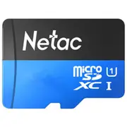 Netac P500 microSDXC Memory Card - 128GB Includes Adapter - UHS-I [NT02P500STN-128G-R]